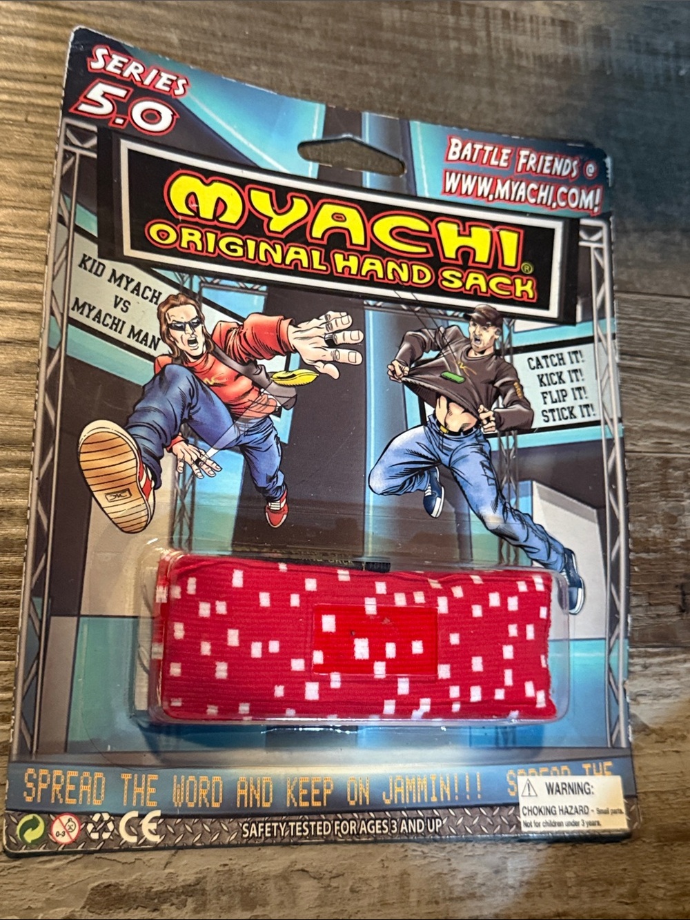 Vintage Myachi Original Hand Sack Series 5.0 Red Shredder